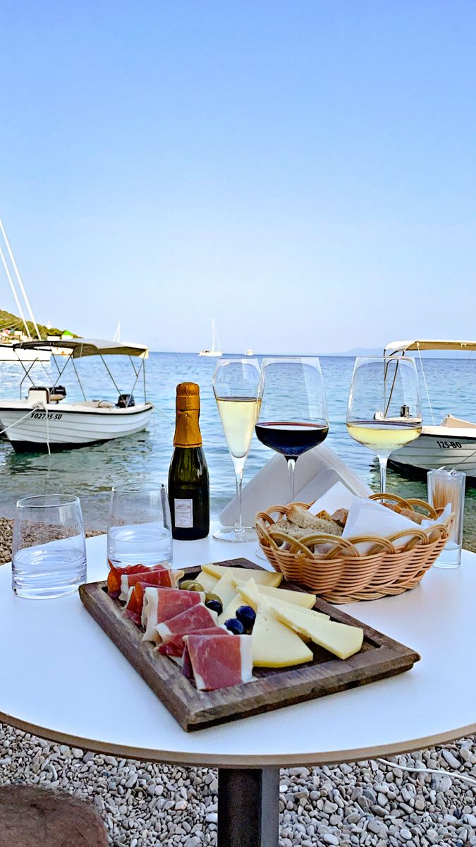 Mediterranean garden with sea view